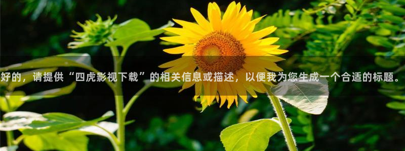 金桔视频app：好的，请提供“四虎影视下载”的相关信息或描述，以便我为您生成一个合适的标题。